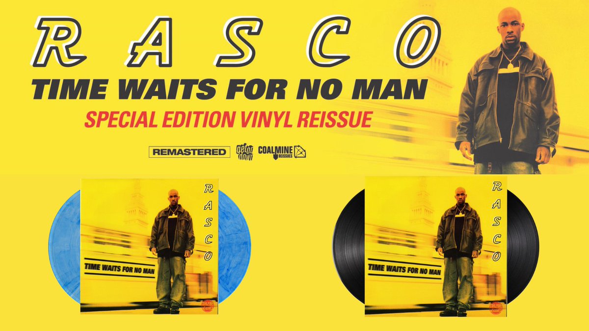 GetOnDownTweets's tweet image. 27 years ago today @SolefatherRasco dropped his debut album, &apos;Time Waits for No Man&apos; @coalminerecords has remastered and reissued this West Coast #HipHop classic on #vinyl 
Preorders are live⤵️
getondown.com