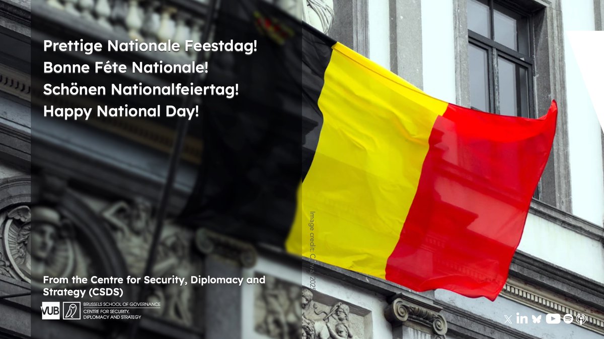 CSDS_Brussels's tweet image. Leve België!
Vive la Belgique!
Es lebe Belgien!
Long live Belgium!
CSDS is proud to call Belgium our home.
Happy National Day 🇧🇪