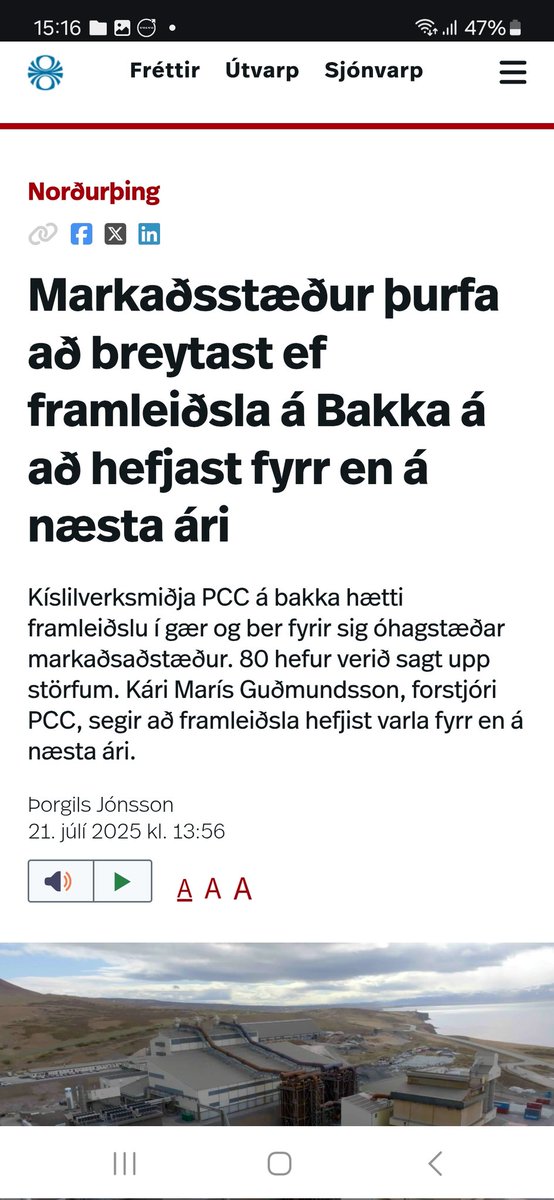 Við sem þjóð fórnuðum stórkostlegu landsvæði og óbyggðum við Þeistarreyki til að keyra þetta rándýra, mengandi og gjaldþrota skrímsli sem aldrei mun ganga upp