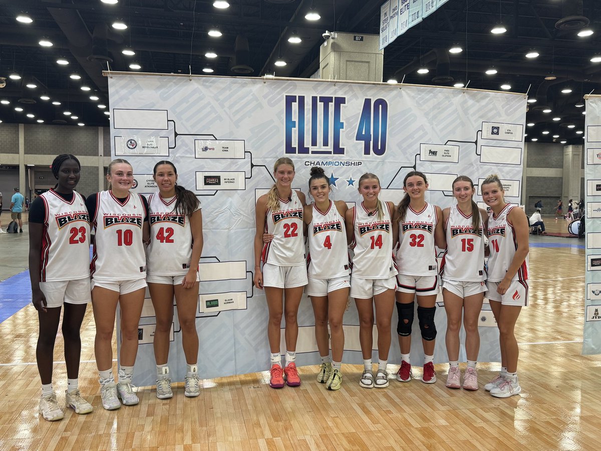Lisa Van Wyk (@lisamvanwyk) on Twitter photo Coaches! COME WATCH 👀our FINAL EVER <a href="/WisconsinBlaze/">Wisconsin Blaze Girls Basketball</a> <a href="/WIBlazeInferno/">WI Blaze Inferno Girls</a> AAU GAME for our 2026 season! <a href="/Ohio_Basketball/">OhioBasketball.com</a> <a href="/Elite40League/">Elite 40 League</a>
⏰12:40p Court 38 in Louisville, Kentucky! 😤These girls had an absolutely stellar year and we appreciate all the love interest and offers we’ve Coaches! COME WATCH 👀our FINAL EVER <a href="/WisconsinBlaze/">Wisconsin Blaze Girls Basketball</a> <a href="/WIBlazeInferno/">WI Blaze Inferno Girls</a> AAU GAME for our 2026 season! <a href="/Ohio_Basketball/">OhioBasketball.com</a> <a href="/Elite40League/">Elite 40 League</a>
⏰12:40p Court 38 in Louisville, Kentucky! 😤These girls had an absolutely stellar year and we appreciate all the love interest and offers we’ve