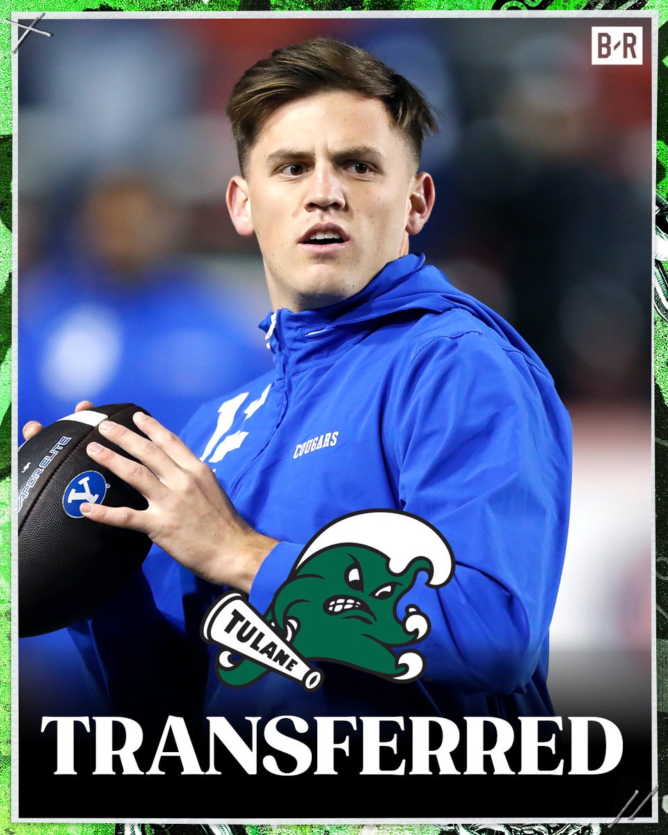 BR_CFB's tweet image. Former BYU QB Jake Retzlaff has verbally committed to transfer to Tulane, per @PeteThamel