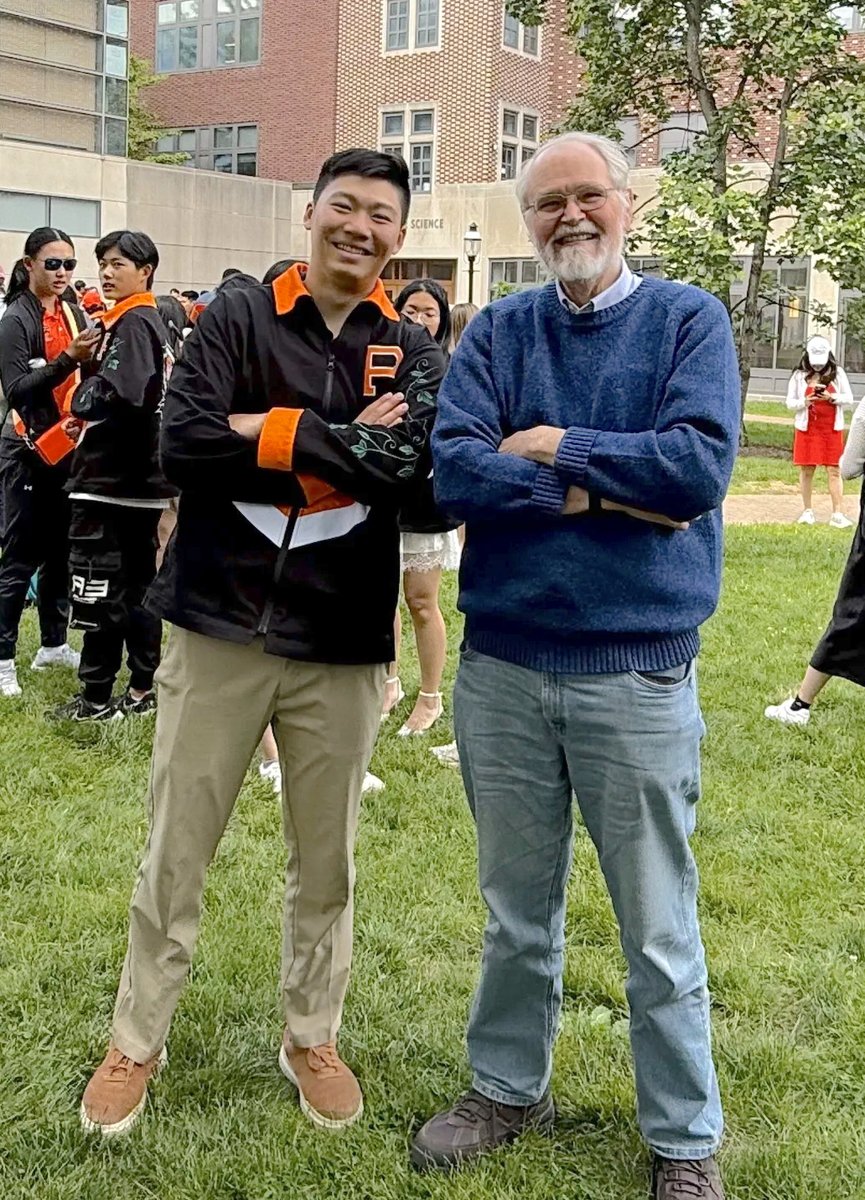 PrincetonCS's tweet image. "Working with humanists opened my eyes to the sheer messiness and ambiguity of real-world problems...I learned to ask questions first, build second."
James Zhang '25, CS major and winner of the @PrincetonCDH Senior Thesis Prize.
Learn more: bit.ly/46kX1ev