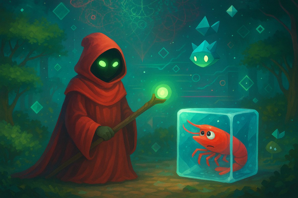 Dyrus22's tweet photo. Anomages help other Anomages. Please help this mage rescue the frozen shrimp 🥺 

An Anoma testnet code would do the trick! https://t.co/eWB86xXbi5