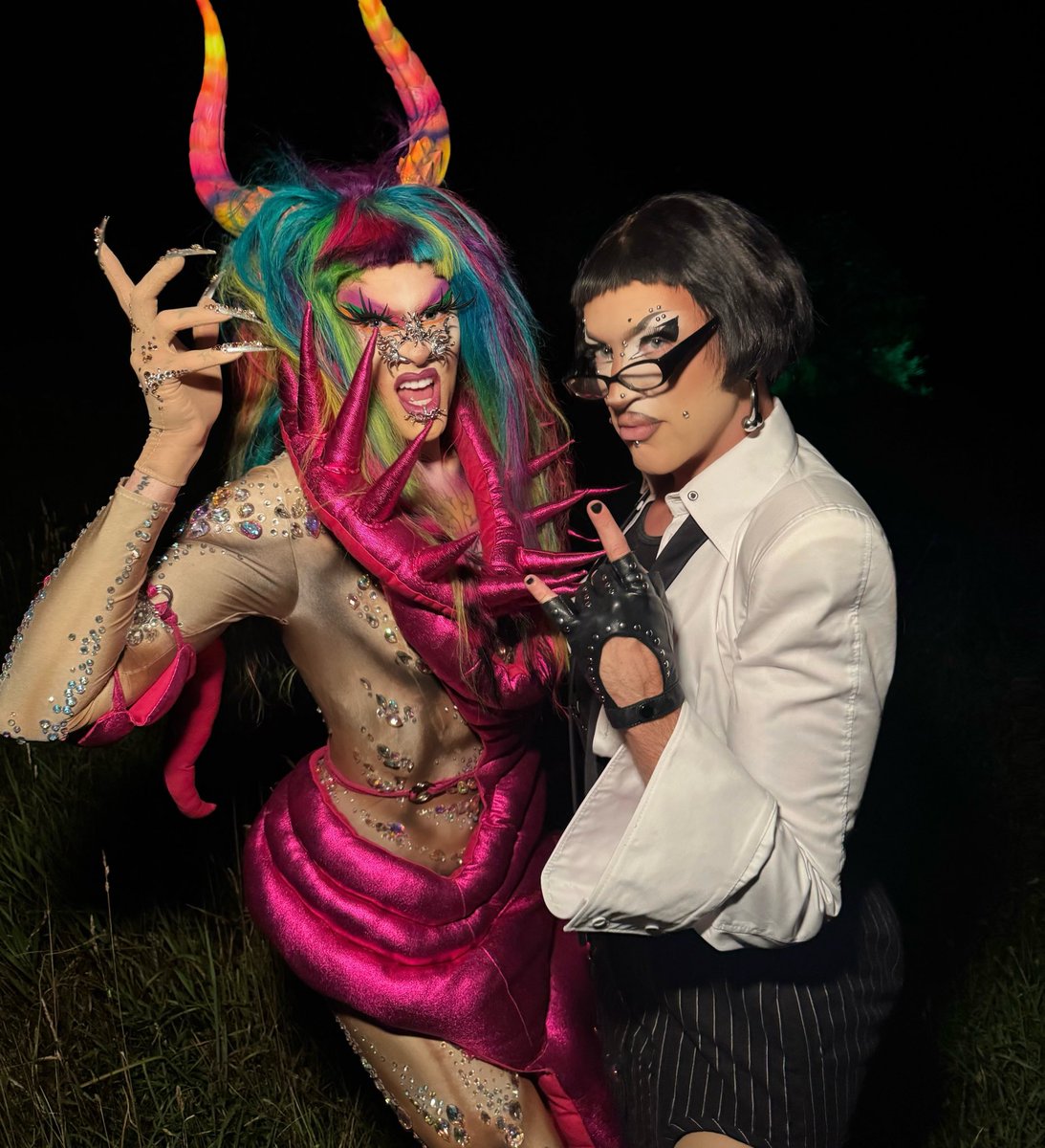 daya_betty417's tweet image. It’s Freakier Friday on the Petty Betty Podcast this week! 👭🔁🧠
W/ @acidbettyrocks 😈👹