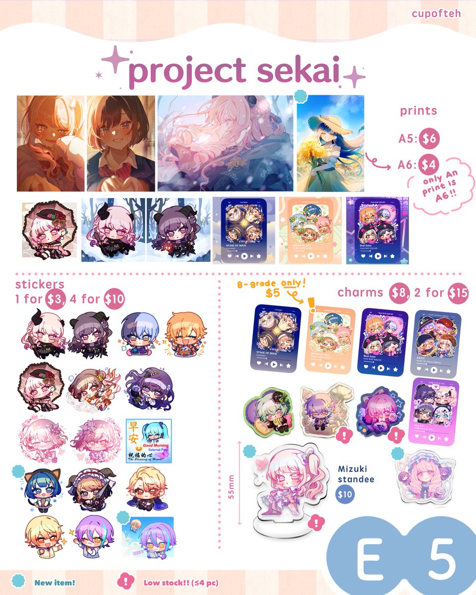 nyonsense's tweet image. Hi!!! I’m boothing at #afacsfsg25 at booth E5!! My first time solo booth so please drop by and say hello 🥺🥺🫶 im very nervous
(1/2)
#afacsf25 #afacsf25catalogue