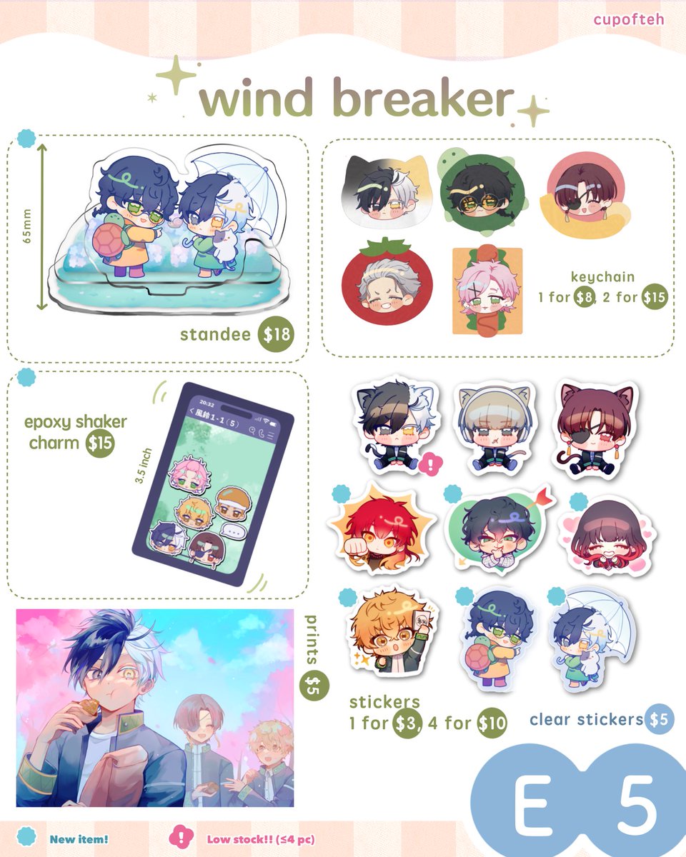 nyonsense's tweet image. Hi!!! I’m boothing at #afacsfsg25 at booth E5!! My first time solo booth so please drop by and say hello 🥺🥺🫶 im very nervous
(1/2)
#afacsf25 #afacsf25catalogue