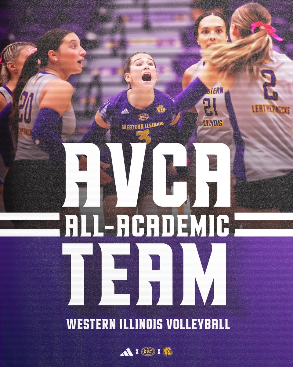 Western Illinois Volleyball earns AVCA Academic Honor.🏐
📰:tinyurl.com/3hn626u8

#GoNecks | #OneGoal
