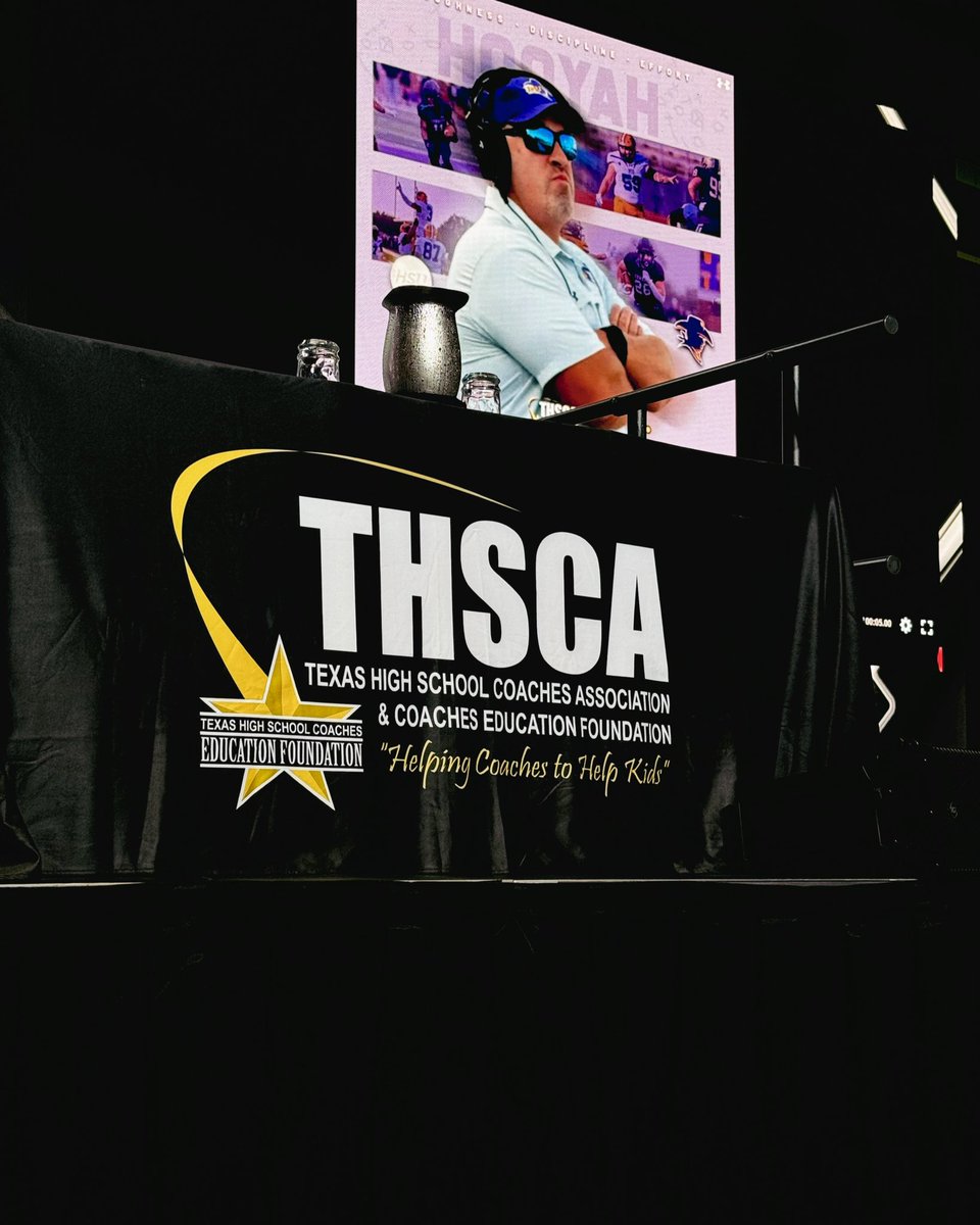 Talkin’ ball <a href="/THSCAcoaches/">THSCA</a> 🎤 

#HOOYAH