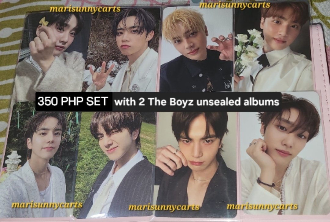 marisunnycarts's tweet image. ✧WTS LFB PH✧
THE BOYZ / BLACKPINK / RED VELVET / NEW JEANS  
&amp;gt; SEE PRICE at the pics +PF &amp;amp; SF

- onhand, good condi 
- RFS: decluttering 

💵Gcash [PAYO/1 week reserv] 
🚚ggx/j&amp;amp;t/sdd
📍lpc, mm 

Reply/PM to claim!
#marisunnycartsSELLS 🛒