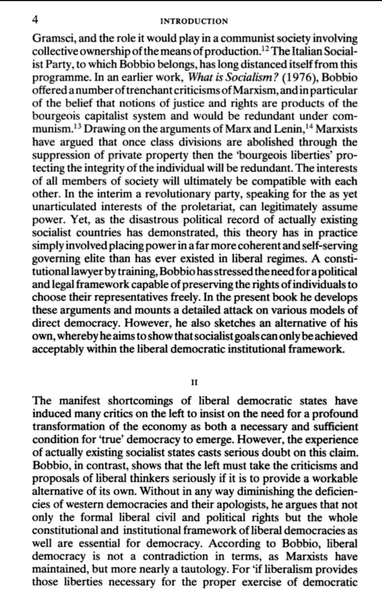 alanigolanski's tweet image. Insisting on the need for substantive equality, Norberto Bobbio (1984) believed capital's trend toward environmental destruction could be constrained through law, the state, and a commitment to universal rights.