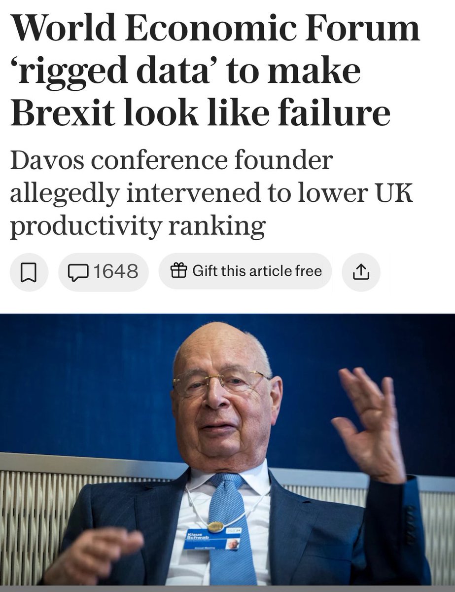 MichelleDewbs's tweet image. Oh - what a surprise…
…Said no-one.
#WEF #Brexit