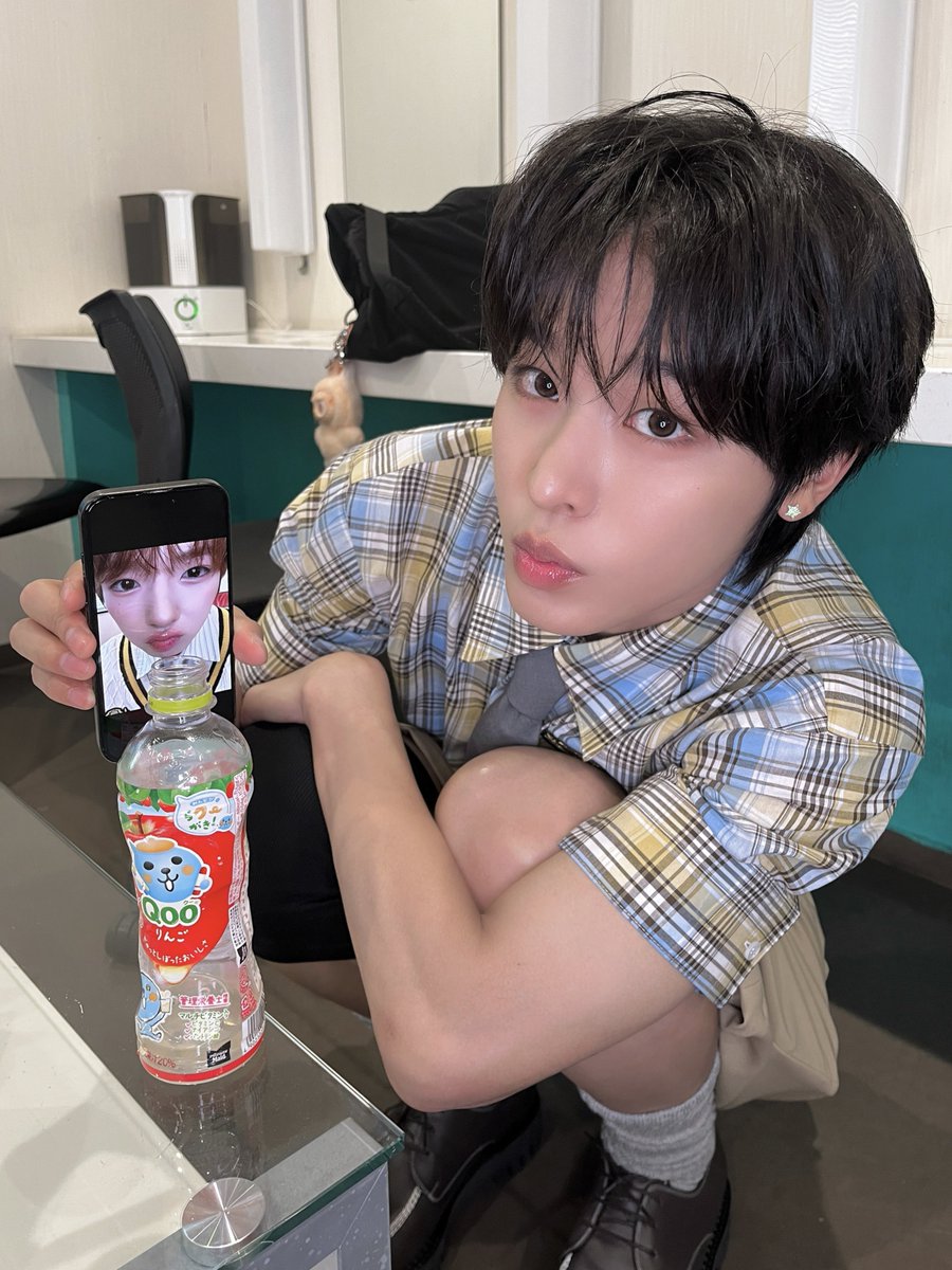 simeR2ku's tweet image. 앙팡만주스들고있던리쿠생각났어 사쿠가넘쪼꼬매
아 귀여워