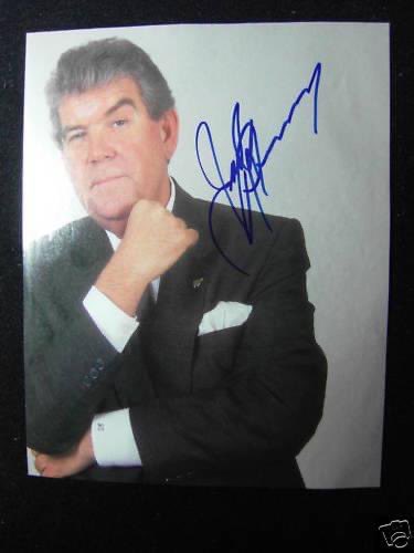 BarryHatchet's tweet image. NFS
In light of the sizeable sale price, in a recent auction, thought I’d share the autographed Jack Tunney pieces in my collection.