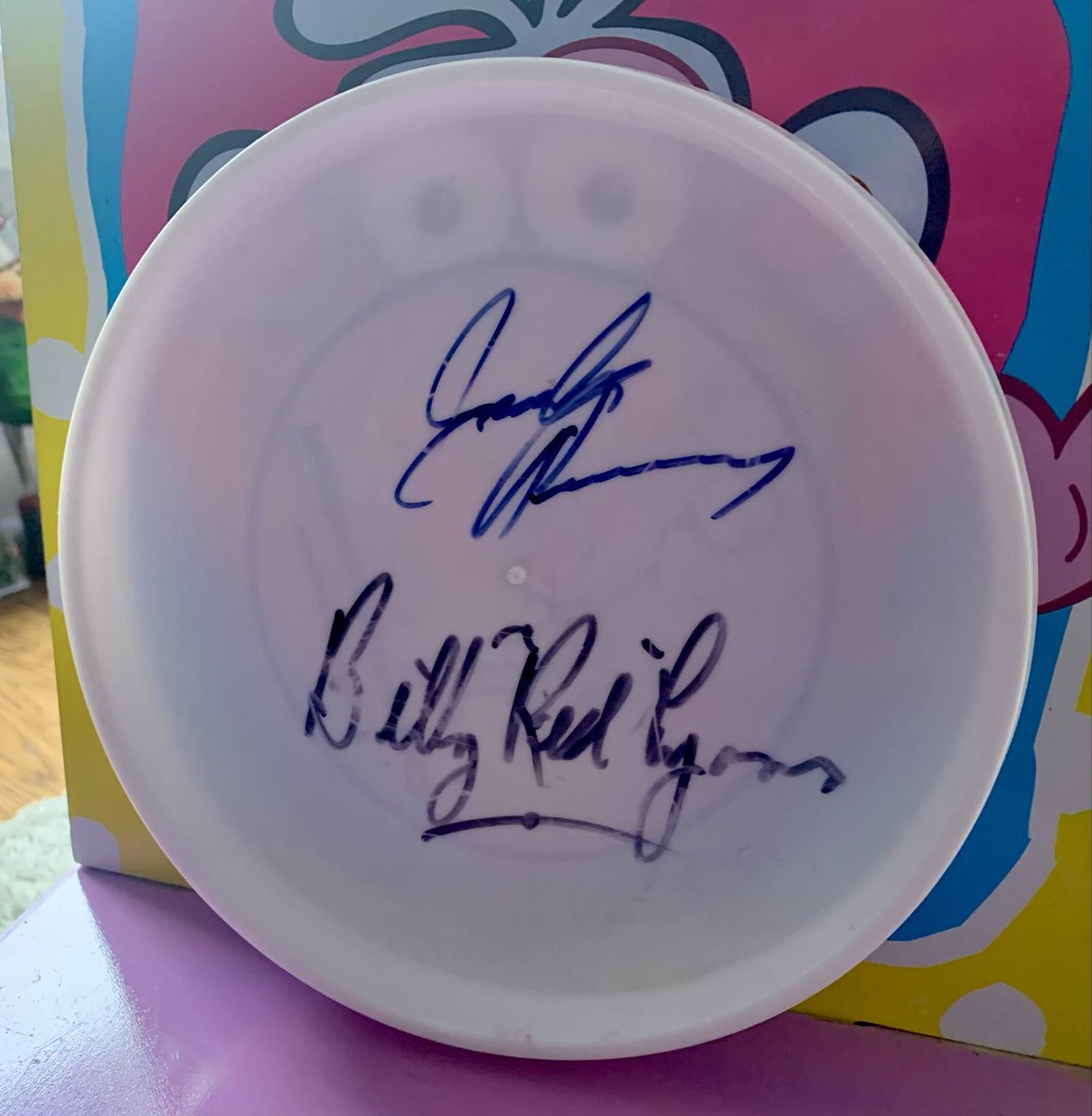 BarryHatchet's tweet image. NFS
In light of the sizeable sale price, in a recent auction, thought I’d share the autographed Jack Tunney pieces in my collection.