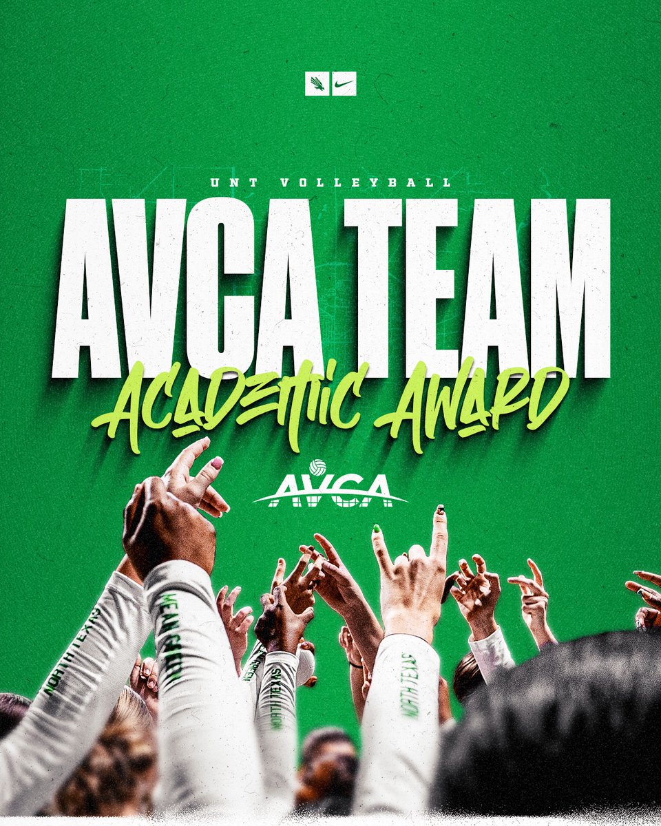 MeanGreenVB's tweet image. Classroom โก๏ธ Court
The Mean Green collect @AVCAVolleyball Team Academic Award honors!
#GMG ๐ข๐ฆ