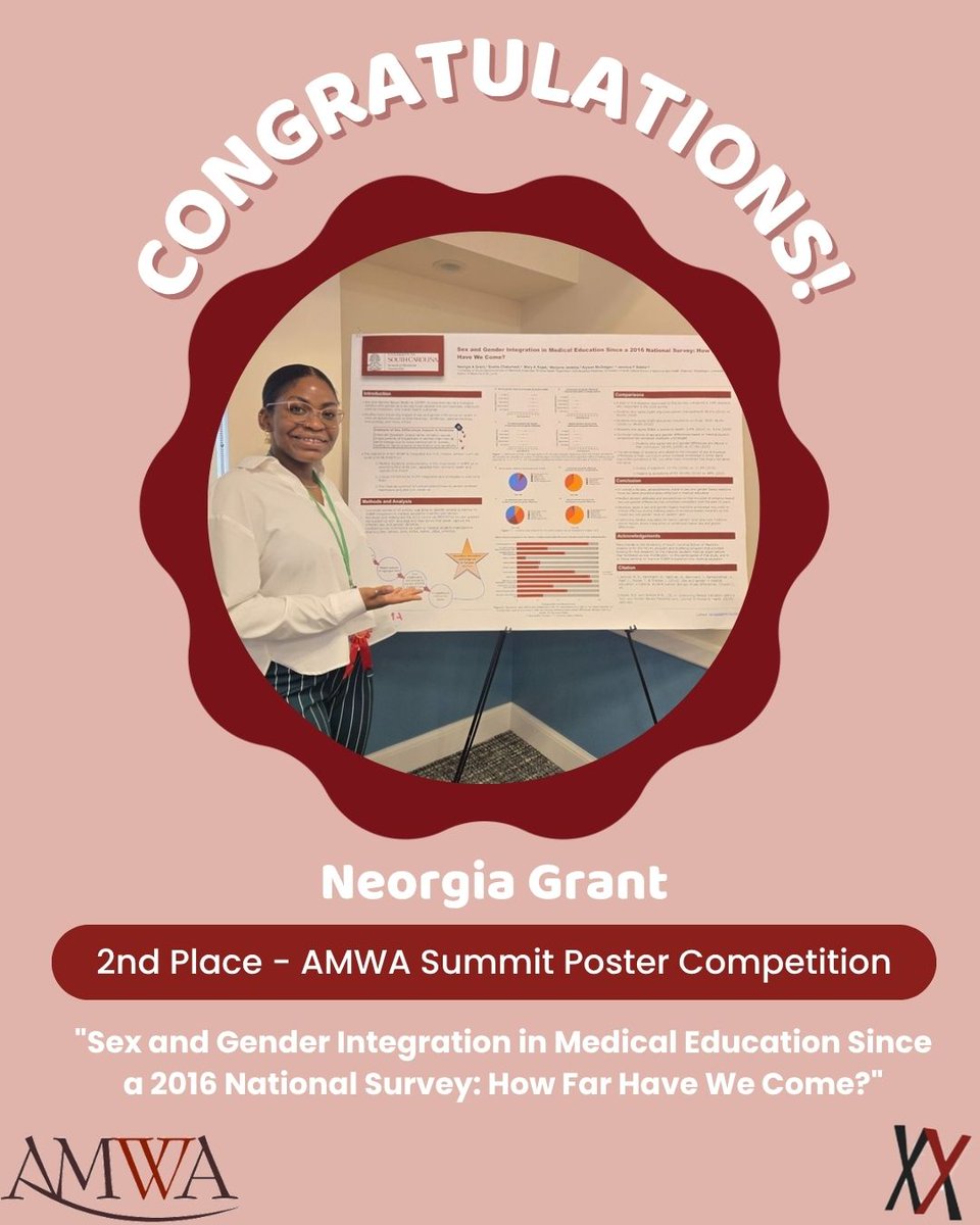 AMWADoctors's tweet image. Congratulations to the poster winners of the Education Summit for Women's Health 🎉
🩺. Help us keep accurate medical education accessible for all healthcare trainees and professionals. Your support counts! Donate now at vist.ly/3ymin #SGHC #AMWA
