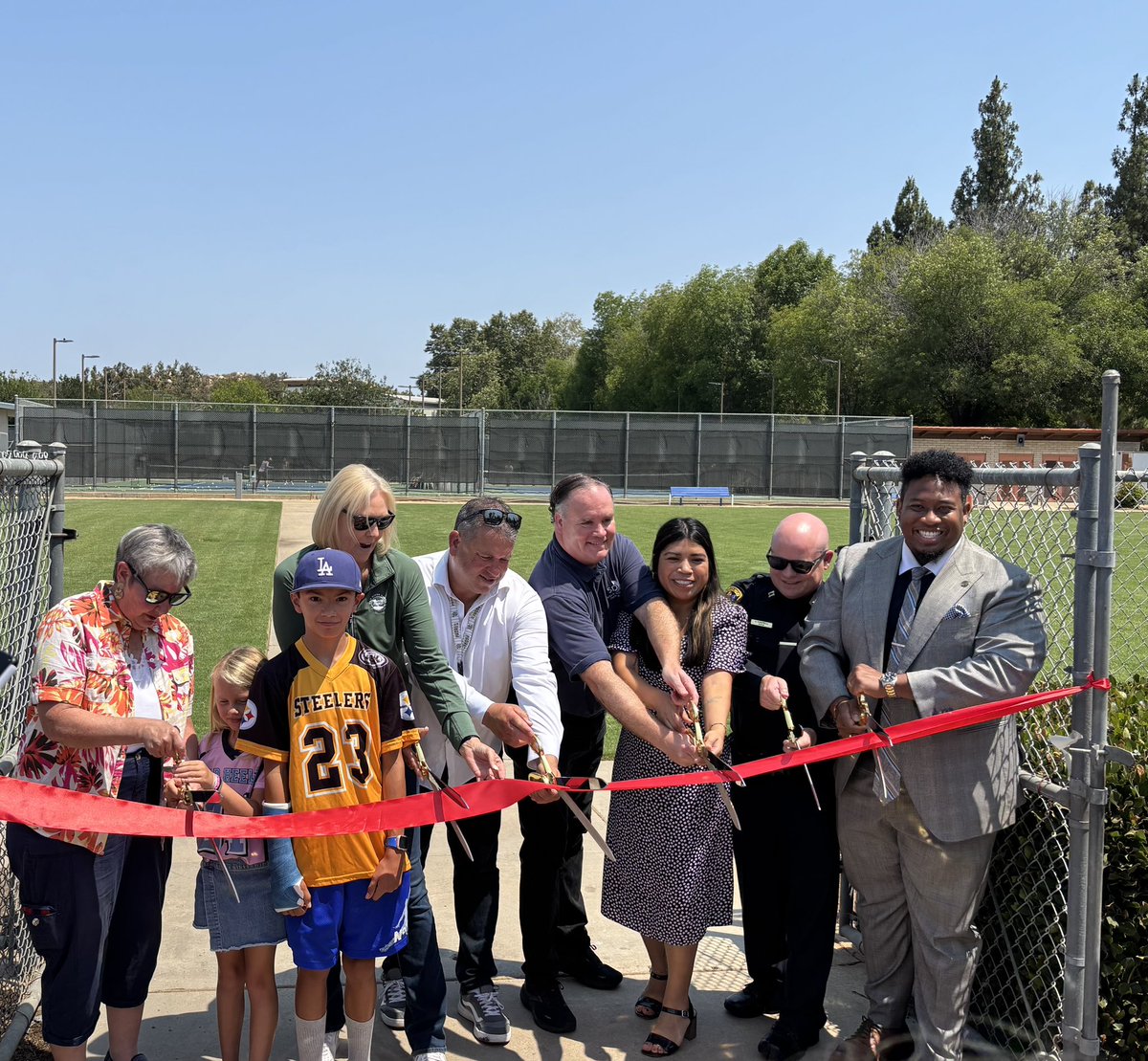 RepScottPeters's tweet image. Last week, Team Peters attended a celebration to open the new turf field at Rancho Bernardo Community Park. The revitalized space supports fun activities like futsal, leisure play, and family recreation. This summer is the perfect time to enjoy this beautiful addition in RB!