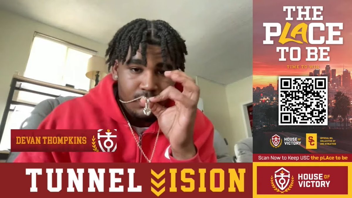 Ryan Abraham (@insidetroy) on Twitter photo We had a fun interview with #USC redshirt junior DL <a href="/devboominn/">Devan Thompkins</a> talking about coming in as a 220 pound edge and his transformation to a 290 pound DT plus which Trojan football players would make up his starting 5 hoops squad.
Watch/listen here: 247sports.com/college/usc/ar… We had a fun interview with #USC redshirt junior DL <a href="/devboominn/">Devan Thompkins</a> talking about coming in as a 220 pound edge and his transformation to a 290 pound DT plus which Trojan football players would make up his starting 5 hoops squad.
Watch/listen here: 247sports.com/college/usc/ar…