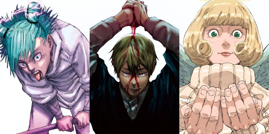 HaydenMack02's tweet photo. Jujutsu Kaisen season 3 ups the stakes with unforgettable new characters, fresh alliances, and even darker twists. Shocking secrets and epic battles await fans!   https://t.co/PezaIG4K0v https://t.co/av1d9MtBAF
