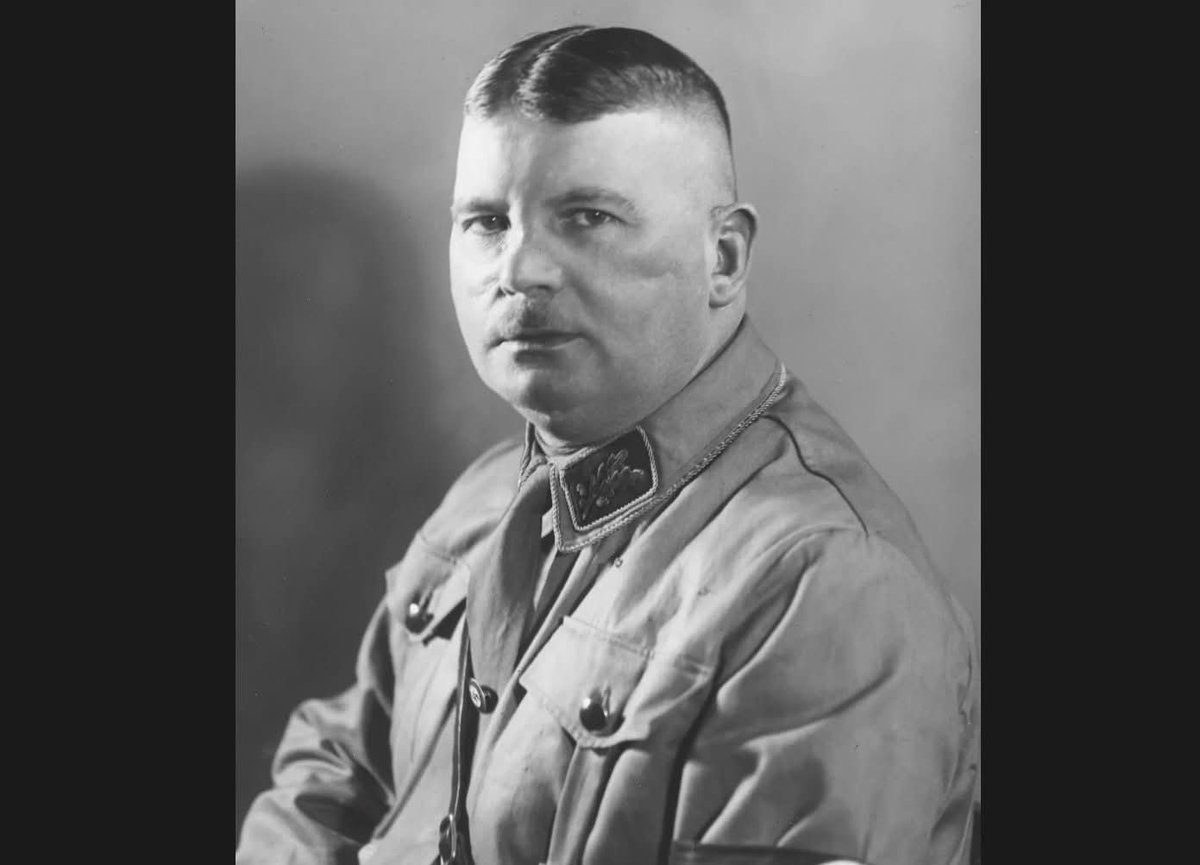 Poland_Based's tweet image. Ernst Röhm one of Hitler's trusted men called the Gay of the Third Reich.
Ernst Röhm was nazi gay.
According to LGBT, this nazi gay is a role model.