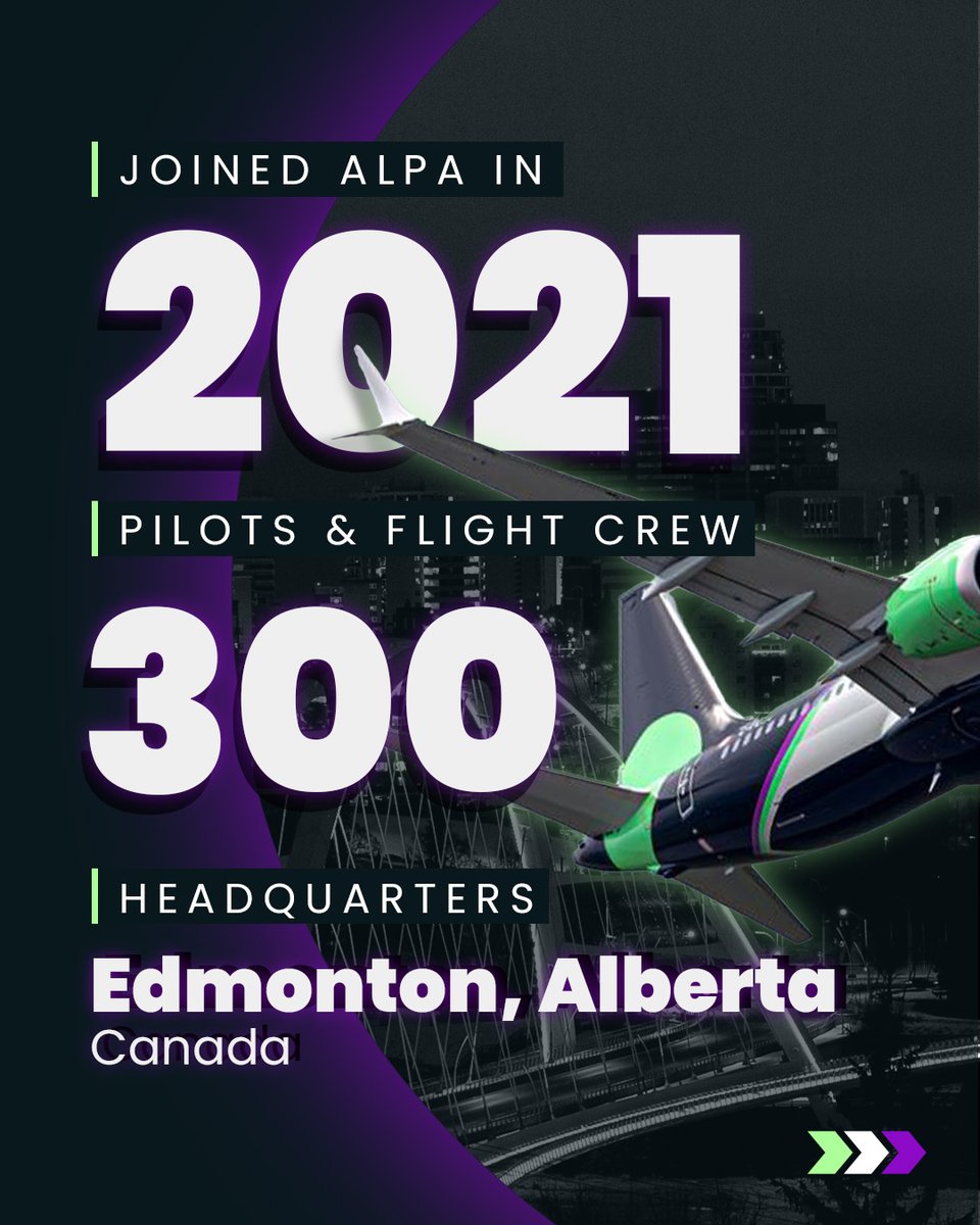 ALPAPilots's tweet image. Meet the pilots of Flair Airlines, proud ALPA members since 2021! With 300 pilots, they operate B-737s on scheduled service to 35 destinations in Canada and North America as part of the country’s first independent ULCC. Learn more 👉 bit.ly/44swfhJ #MemberMonday