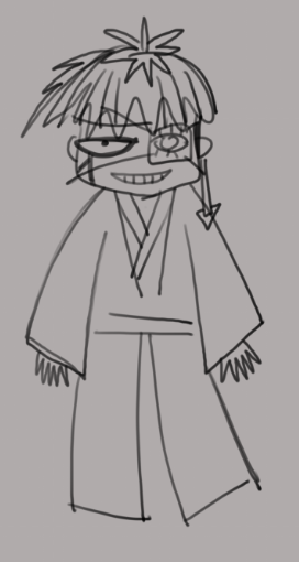 WhimperingChar's tweet image. i tried drawing yugamu