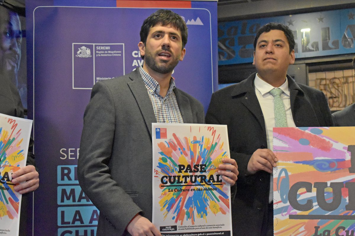 DPRMagallanes's tweet image. 🎭📚🎶 Hoy se realizó el lanzamiento en Magallanes del Pase Cultural, el que busca que miles de chilenos y chilenas que cumplan 18 o 65 años durante 2025 accedan a una amplia gama de experiencias culturales.
Si quieres saber cómo activar el tuyo, visita chilecultura.gob.cl 💻