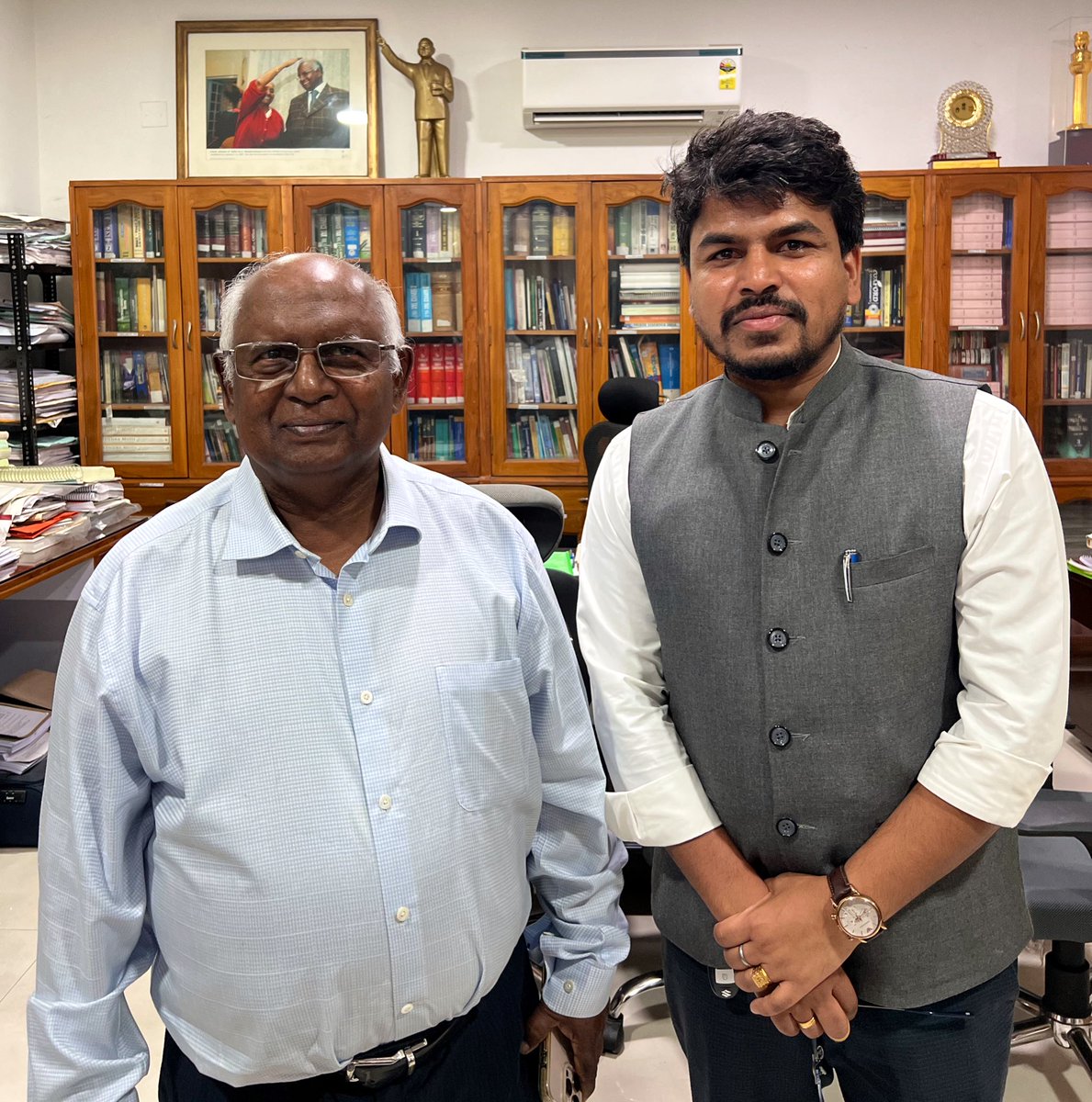 “Some have legal guardians; I have a guardian in Legal.”

It is always my privilege to seek the insights and blessings of Hon’ble Shri K.G. Balakrishnan Sir, Former Chief Justice of India.