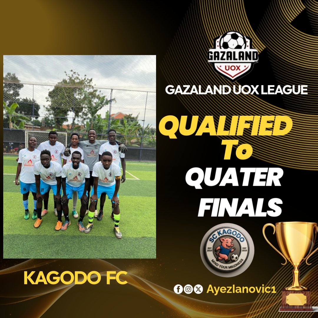 sckagodo's tweet image. We need the crowd. We need the noise. We need YOU.
This Sunday, SC Kagodo to the world.
Artwork Credit goes to @Ayezianovic1
#Uoxleague
#RoadToBulenga
