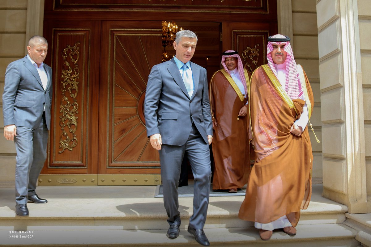 President of #GCA Meets with Chairman of Chamber of Accounts of the Republic of #Azerbaijan.

🔗 gca.gov.sa/pages/SinglePo…