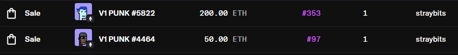 DeeZe's tweet image. didn't realize straybits sold a v1 alien and ape for 250 ETH 3 days ago
love to see it