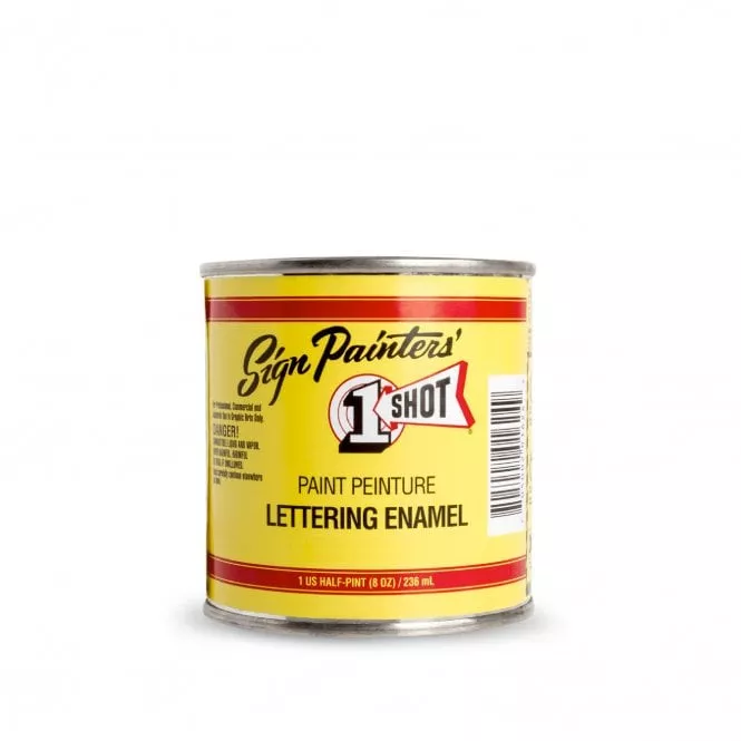 BombingScience's tweet image. Now in stock: 1 Shot Sign Painters' Lettering Enamel.
Available now in 15 colors. Limited quantities. shop.bombingscience.com/1-shot-sign-pa…
#1shot #enamelpaint #oilpaint #oilbased #signpainting #signpaint #signage #signpainter