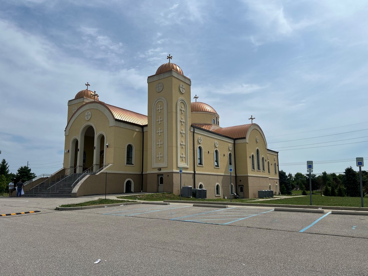 MarkWerling5's tweet image. St. Mary and St. Mark Coptic Orthodox Church in Carmel, Indiana. St. Mark was an early church leader in Alexandria, Egypt. #Coptic #Orthodox