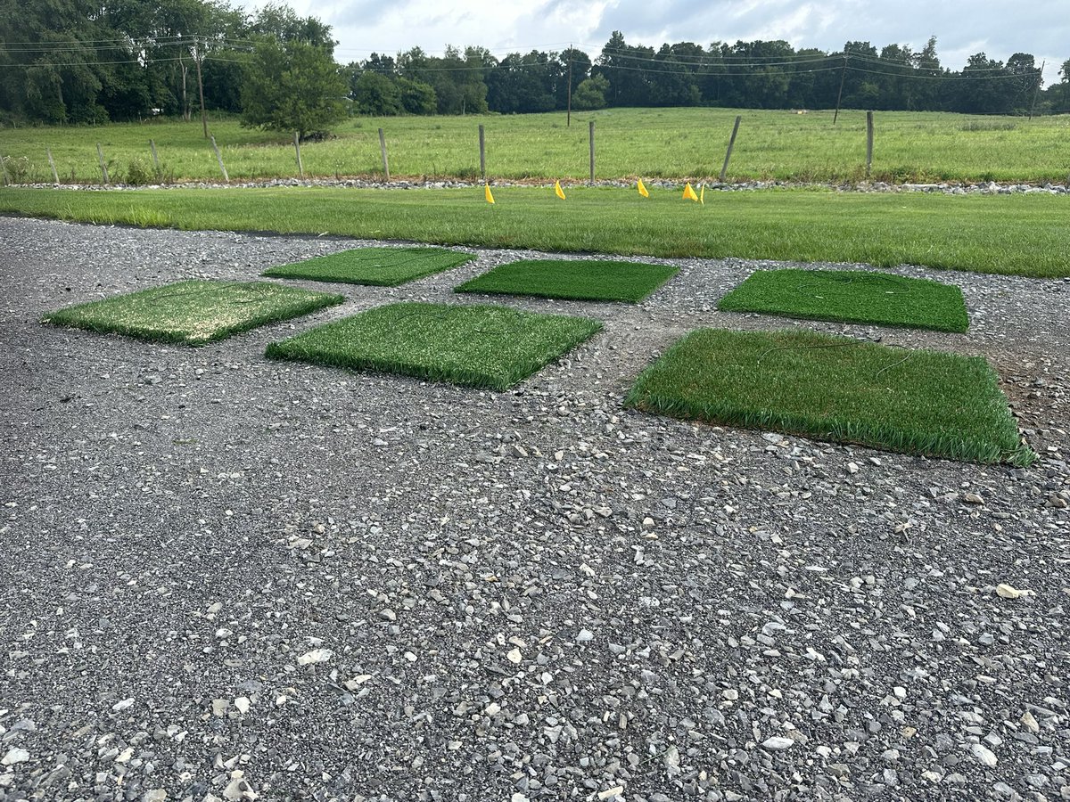 StrawTurf's tweet image. Whirlwind year moving to State College and joining @PSUturf. Summer travel’s been nonstop, but excited to get things going at Valentine: last week - KY bluegrass/hybrid bermudagrass install, surface heat study, 2 Kress KR233. Thanks @Tuckahoeturf @HummerTurfgrass @FieldTurf Kress