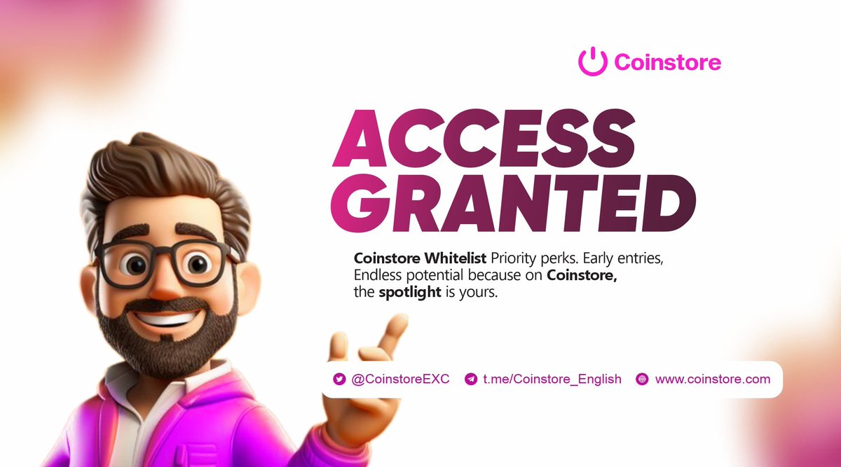 The #GENIUSAct = regulatory strength for stablecoins.

<a href="/CoinstoreExc/">Coinstore</a> = secure access to the most vetted IEO opportunities.
Together, they represent a new standard in smart #crypto investing.
Start your journey with structure.
👉 cutt.ly/UeAZB23z

#Investment #Coinstore