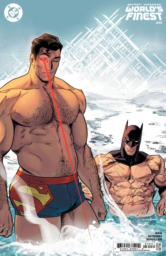Haydenbarton_39's tweet image. I’d really like to see how someone like Brandon Sklenar or Alan ritchsons Batman portrayal would turn out but then I remember Gunn will be overseeing the plots so instead of a scene of Batman kicking ass we’ll get this shit instead