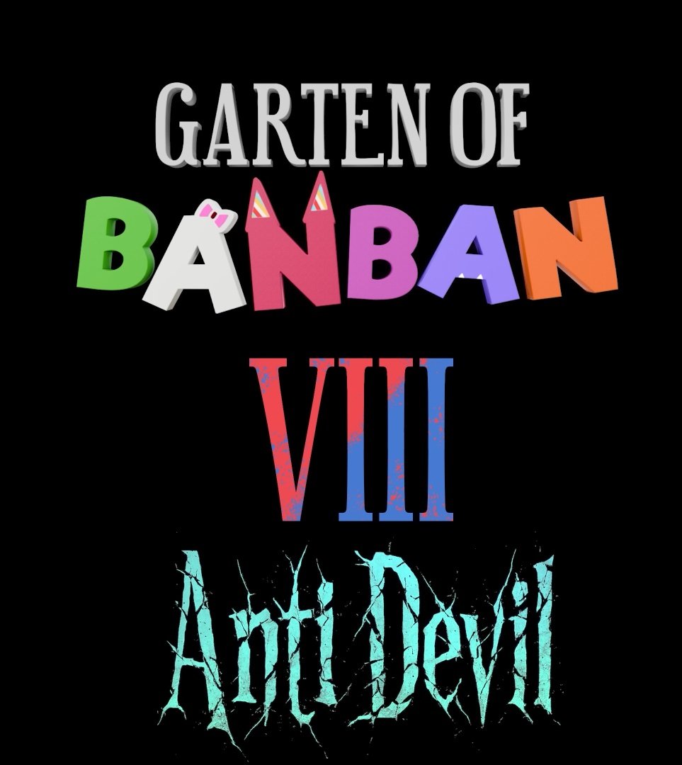 Garten of Banban 8 logo evolution