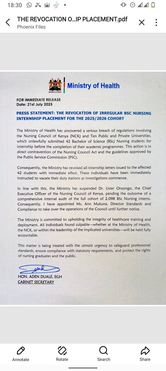 Rot from the inside if at all this is true