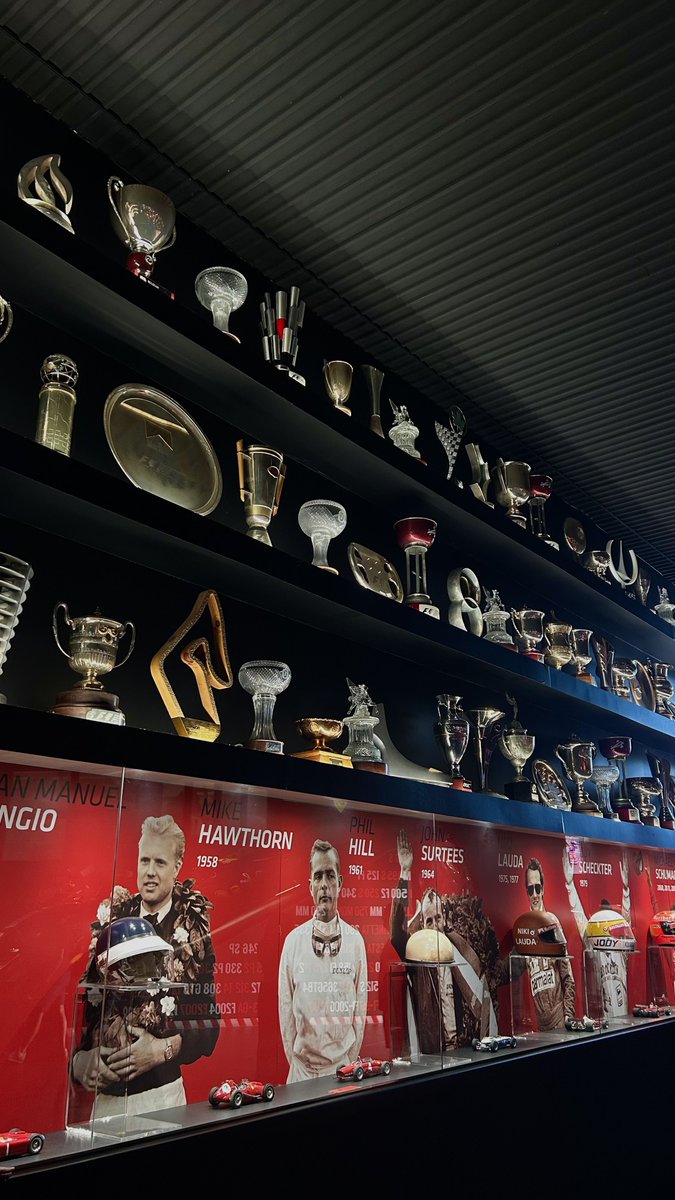sophiereis9's tweet image. Admin may be on Euro vacay, but I took a quick detour to Maranello the other day - and what. a. place. 🤩
Such a pinch me moment! We had the best experience (despite the trek!) 🏎️❤️
