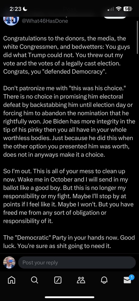 ExMiserian597's tweet image. Happy anniversary to this epic meltdown