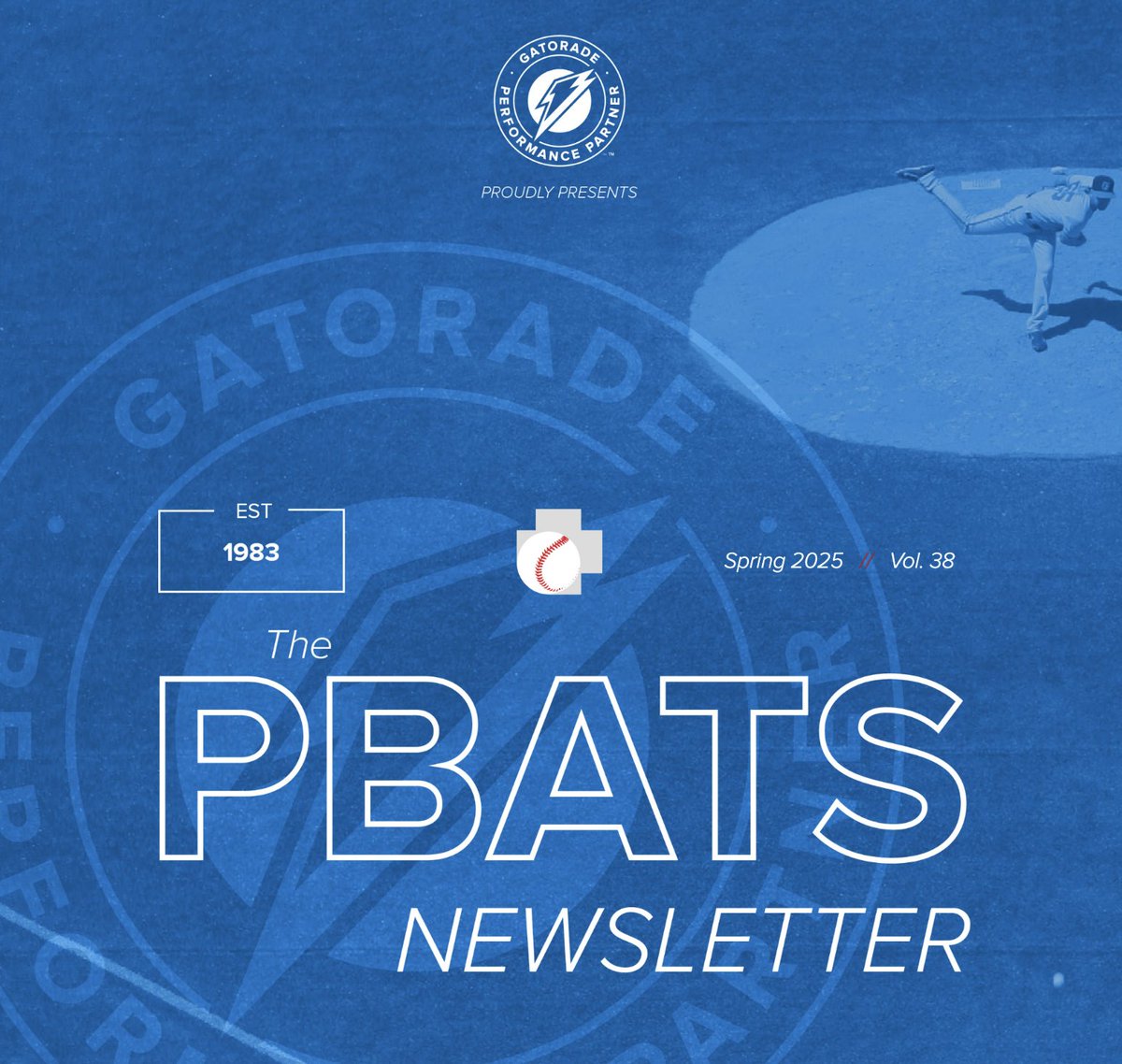 PBATS's tweet image. [OUT NOW] PBATS teamed up with @GPPartner to launch Vol. 38 of the Gatorade Performance Partner newsletter:

—Dry needling in baseball
—Finger blister mangement
—Dr. James Andrews spotlight
—Cultural consideration with international athletes
—News &amp;amp; notes
—And much more

Check it…