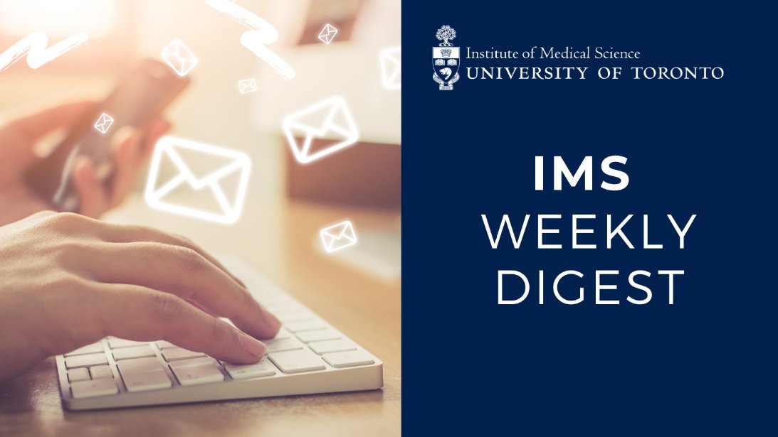 UofTIMS's tweet image. IMS Weekly Digest – July 21, 2025 - mailchi.mp/7b8415a05ecb/i…