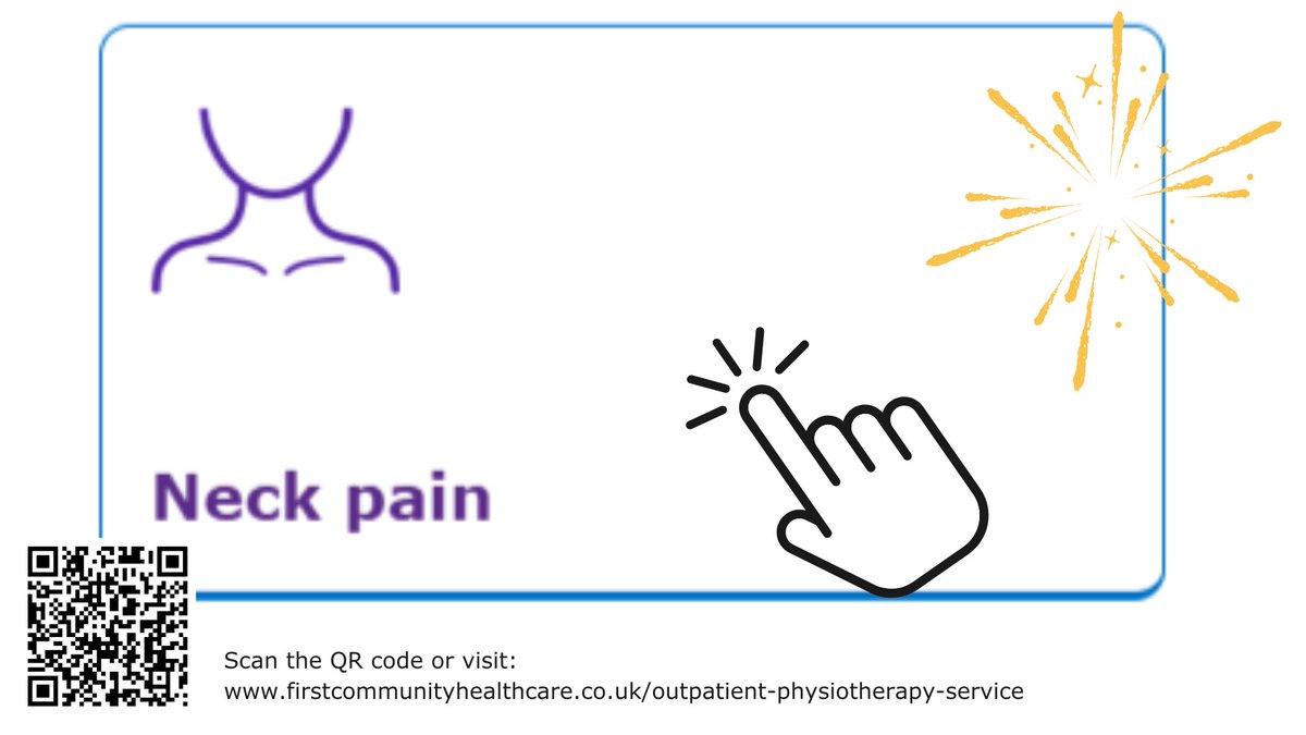1stchatter's tweet image. Struggling with neck pain including whiplash and spondylosis? Get expert self-help tips and trusted resources to manage and ease your discomfort at home.
Visit: firstcommunityhealthcare.co.uk/neck-pain
#neckpain #selfcare #NHS #nhsadvice #NHSSupport #physiotherapy #NeckPainRelief