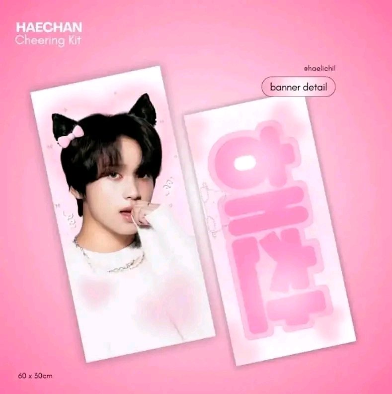 marisunnycarts's tweet image. WTS LFB PH

HAECHAN Cheering Kit / cloth banner (60 x 30cm)- 500 PHP

- bought this from @/haelichil. 
- Good condition
- with pink ziplock

💵 Gcash [PAYO/Reserve 1 Week]
🚚 ggx / j&amp;amp;t / sdd
📍 lpc, mm

 DM/Reply to claim!
#marisunnycartsSELLS 🛒