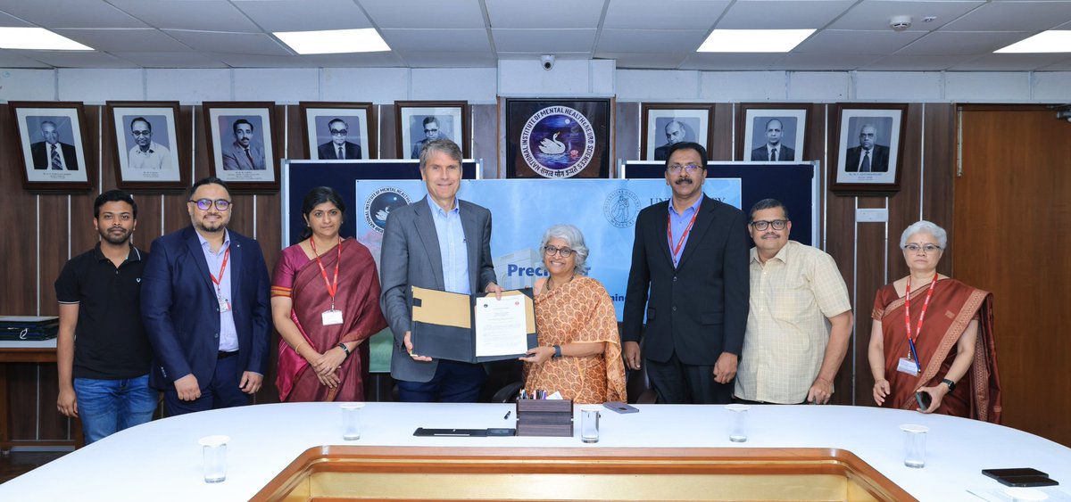 NIMHANS_BLR's tweet image. 📢 A landmark Indo-Norwegian collaboration!
NIMHANS & University of Oslo launch PrecInNor — a UGC & HK-dir supported initiative to advance joint research, training & innovation in #PrecisionPsychiatry .
#nimhans #UiO #GlobalMentalHealth #INCP2 🇮🇳🇳🇴