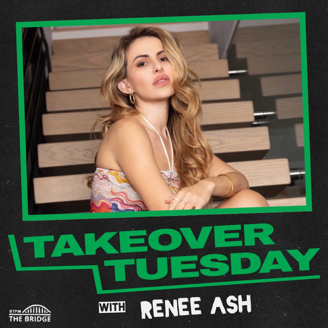 BTPMTheBridge's tweet image. This week&apos;s Takeover Tuesday is brought to you by reality TV star Renee Ash!🌟

Renee, who appeared on Love Undercover on Peacock, stopped by BTPM during a visit to Buffalo. 

Listen at noon or 9pm on BTPM The Bridge.✨