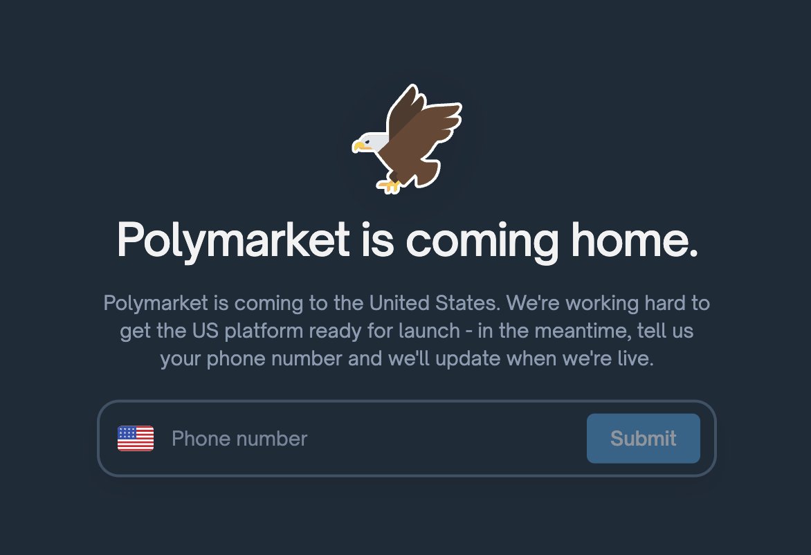 mango_lassi_2's tweet image. 🚨 Huge news — @Polymarket is finally coming to the US! 🇺🇸🦅
Been waiting for this moment and it's almost here.
Massive congrats to the entire team and especially @shayne_coplan for making it happen. Let's go! 🚀