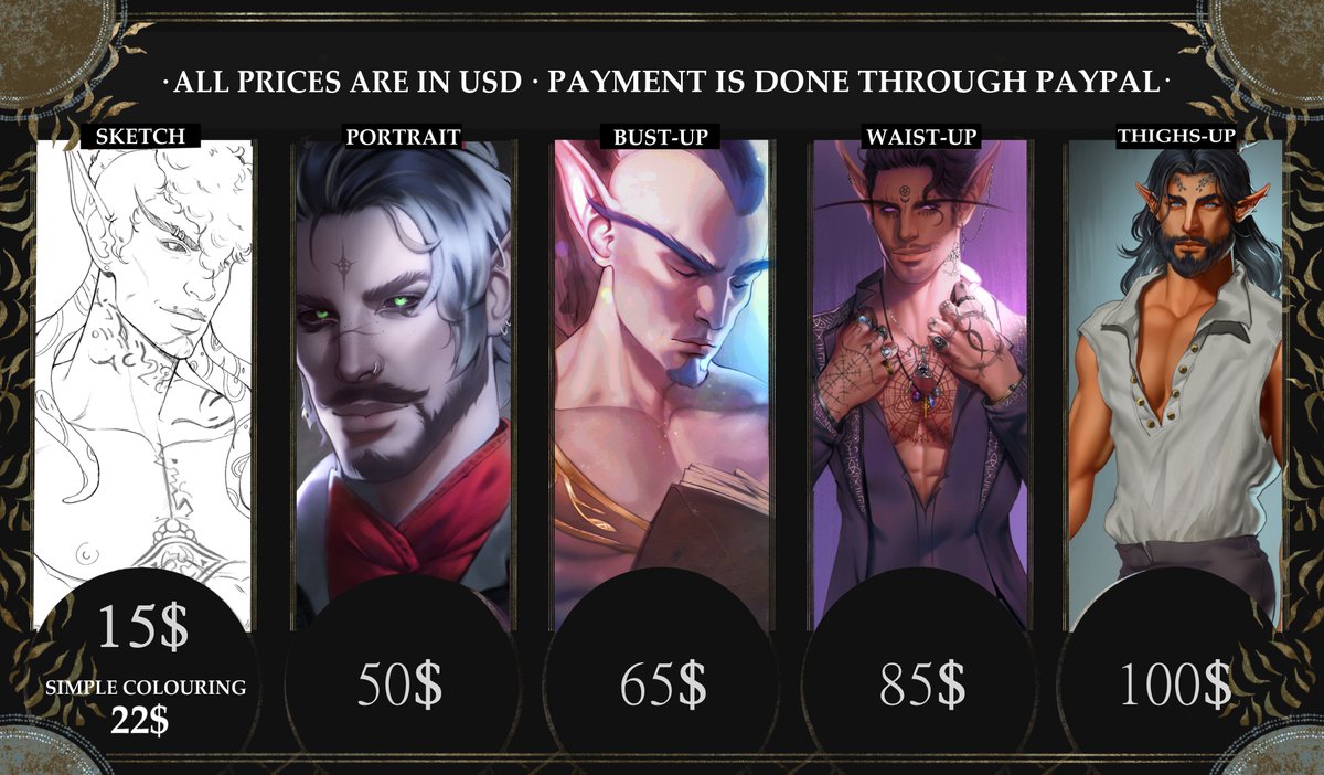 My commissions are open!

If you are intested, please contact me through DM.

Sharing is extremely appreciated. 🙏

#commissions