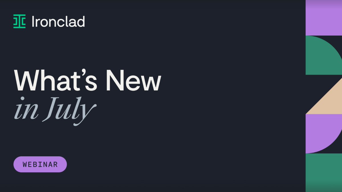 ironclad_inc's tweet image. What if your contract system knew your business relationships?
Now it can!
Auto-tagging, instant filtering, and visibility, all powered by AI is right at your fingertips.
See how it works during our July 23 “What’s New” webinar: bit.ly/44VHKyo
#ContractManagement
