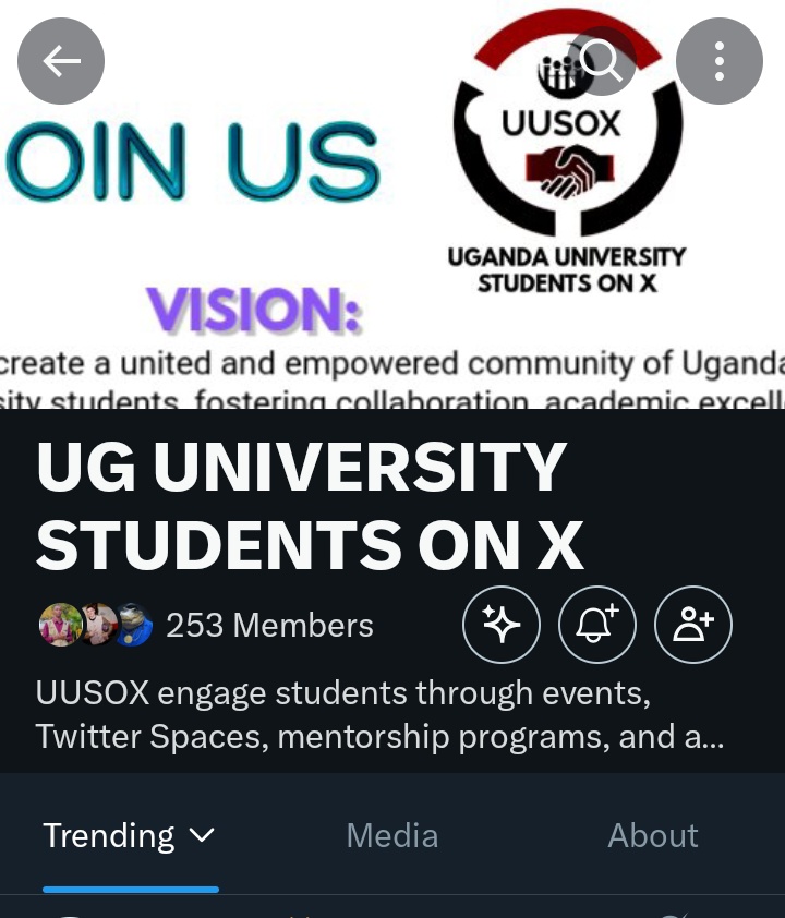 UUSOXofficial's tweet image. Dear Comrades( University, Institute/college Students)
Let's JOIN the Community 🙏📍👇
#Road_To_1000_members
#UUSOX